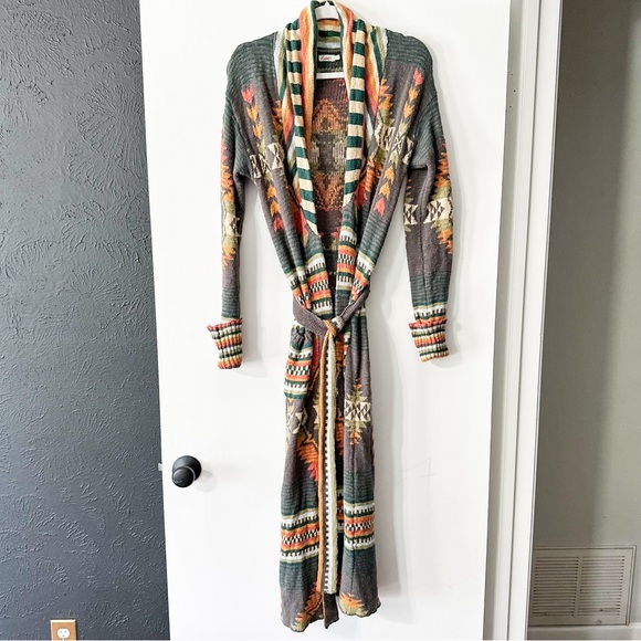 Faherty Paloma Duster Cardigan Sweater Valley Multi
Aztec Size Small - Picture 6 of 14